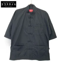 ジャケット・アウター Supreme 14ss Kung Fu Jacket black shirts Supreme Kung Fu Jacket Black Size Large Excellent Condition Rare
