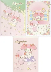 【中古】ノート・メモ帳 5.マイメロディ＆ピアノちゃん ノートセット(3冊セット) 「LIZ LISA×マイメロディ リズメロ当りくじ 第3弾」