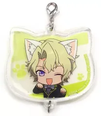 【中古】キーホルダー・マスコット(キャラクター) 巴日和 「あんさんぶるスターズ! in ナンジャタウン ～キャット*フェスティバル～ ねこ型アクリルチャームコレクションC」