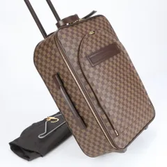 極美品 ルイヴィトン ダミエ ペガス 55 N23294 レザー スーツ