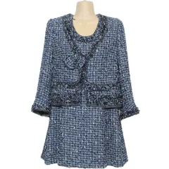 美品インゲボルグ黒リボン付きデニムスーツ Yahoo!オークション -「インゲボルグ スーツ」の落札相場・落札価格