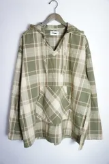 FIRST DOWNファーストダウン プルオーバー メキシカン フード ネルシャツ 長袖 F291536 茶118O★2