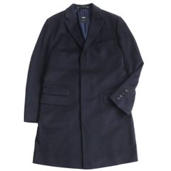 極美品□黒タグ EMPORIO ARMANI/エンポリオアルマーニ ロゴボタン 襟元