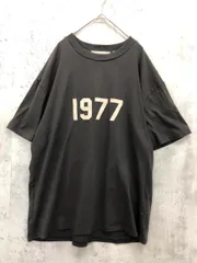 ESSENTIALS 1977 プリント ロングスリーブTシャツ ブラック エッセンシャルズ 1977 ブラック ロング スリーブ Tシャツ XL