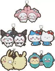 【中古】雑貨 全5種セット 「ちいかわ なんか小さくてかわいいやつ×サンリオキャラクターズ なかよしラバーマスコット」