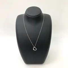 【Tiffany& Co.】ティファニー オープンハート シルバー ネックレス アクセサリー☆