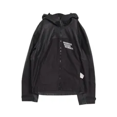 美品、ルイ・ヴィトン　メンズブルゾン　黒 LOUIS VUITTON】ルイヴィトン『ロゴワッペン カーフレザー