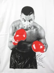 【送料無料】【新品】INDEEZ 半袖Tシャツ マイクタイソン アイアンマン ボクシング 白 Mサイズ■管理番号L18129SSA18-180318-39-1（2）6/22