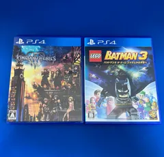 PS4 プレイステーション　LEGO バットマン3 ザ・ゲーム ゴッサムから宇宙へ/キングダム ハーツIII（KINGDOM HEARTS 3）2点セット　ゲームソフト