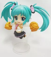 【中古】トレーディングフィギュア ねんどろいどぷち 初音ミク Cheerful Ver. 「キャラクター・ボーカル・シリーズ01 初音ミク」 Quarterly pixiv vol.08特別付録