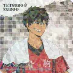 【中古】コースター 黒尾鉄朗(ホログラム加工 Ver.) オリジナルコースター 「ハイキュー!!×極楽湯・RAKU SPA 最高にハイなキュー日(じつ)」 コラボメニュー注文特典