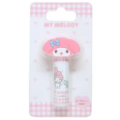 【メール便】マイメロディ コスメ雑貨 マスコットリップクリーム お友だち サンリオ スケーター 唇ケア 保湿 キャラクター グッズ 