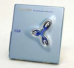【中古】シャープ ポータブルMDプレイヤー MD-ST770-A MDLP対応 ブルー i8my1cfのサムネイル