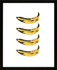 アンディ ウォーホル「バナナx4/Banana,1966」展示用フック付ポスター ポップアート 発送目安10～15営業日