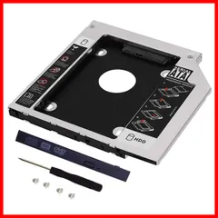【数量限定】9.5mm 2nd HDD光学トレイの交換用MacBook Pro 13/15/17インチ、光学ドライブベイ用 sata/hddマウンタ、薄型光学ドライブベイ、内蔵ラップトップCD/DVD-ROM HDDキャディA1278用A1286 A1297 