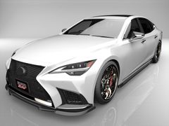 レクサス LS 50系 Fスポーツ VXFA50 VXFA55 GVF50 GVF55 後期 フロントアンダースポイラー エアロパーツ
