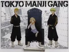 【中古】アクリルスタンド・アクリルパネル 東京卍會 ミニアクリルアート conflict ver. 「東京リベンジャーズ 渋谷ポップアップショップジャック2023 THE CHARA SHOP(THEキャラSHOP)」