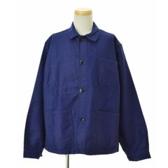 40s　50s　フレンチコットンツイルジャケット　vポケ 40s〜50s コットンリネン ツイル ワークジャケット vポケ フレンチ