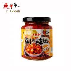 老騾子蒜蓉朝天辣椒240g【1点】にんにく入り辛味調味料 ラー油 辛子漬け 台湾産 240gx1点のサムネイル