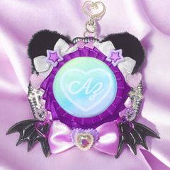 ロゼッタ໒꒱· ﾟねこみみ♡デビル♡ブラック×パープル〔No.36〕