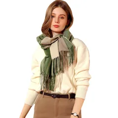新品 [Ｗｚｈｉｍｉｎｇ] カシミヤ マフラー チェック チェック柄 カシミヤタッチ マフラー ストール 人気 ファッション 冬 厚手 肩掛け 防寒 柔らかい 羽織り 通勤 通学 男女兼用 肌触り良い 暖かい 冬定番