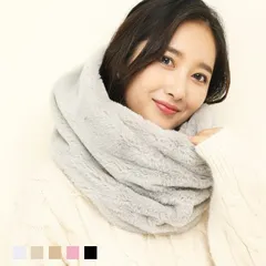スヌード ふわふわ レディース フェイクファー ネックウォーマー 無地 毛 ふわふわ もこもこ 防寒 通勤 通学 スキー スノボ 自転車 首回り 暖かい ポッキリ