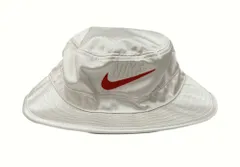 シュプリーム SUPREME 24SS × NIKE ナイキ Dazzle Crusher ダズル クラッシャー バケハ キャップ 刺繍 白 FZ6789-030 帽子 メンズ帽子 ハット ロゴ ホワイト 104H-12