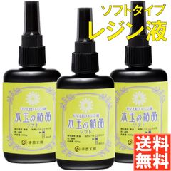 手芸工房 レジン液 ソフト 日本製 透明 1液性 UV-LED対応 (300g)