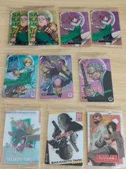 サカモトデイズ ウエハース カード SAKAMOTODAYS まとめ ビジュアルカード シン 平助 ルー o7-1 c007