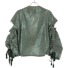 TOGA ARCHIVES トーガアーカイブス 17SS ギンガムチェックブラウス シャツ TA71-FJ021 グリーン 36のサムネイル