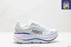 HOKA ONE ONEホカ オネ オネホカ オネ オネ HOKA ONE ONE Bondi 9 は、滑り止めと耐磨耗性に優れ、ロートップの山地アウトドアランニングシューズです-WTO輸入1-XB20