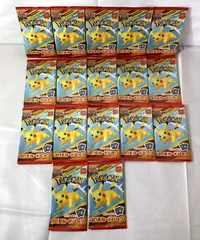 △M185-92　ポケモン　カードゲーム　プロモカードパック　マクドナルド　17パック