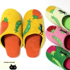マタノアツコ　タオル&スリッパセット Atsuko Matano 30％OFF スリッパ マタノアツコ あそぼ猫 ATSUKO