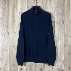 OLD DOCKERS ドッカーズ ハーフジップ コットン ニット トレーナー