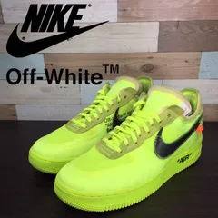 NIKE × OFF WHITE AIR FORCE 1 LOW ナイキ エアフォース ワン THE 10 オフホワイト ボルト 25.5cm PU00004