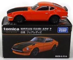 【中古】ミニカー 1/58 日産 フェアレディZ(オレンジ×ブラック) 「トミカプレミアム」 タカラトミーモール限定