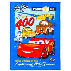 un doudou ディズニー ハーフ毛布 100×140cm 大きめ ニューマイヤー Disney カーズ ライトニング・マックィーン メーター ブランケット ハーフ毛布 お昼寝 寝冷え対策 防寒 ベビー用品 新品 NZ2900-CA