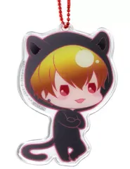 【中古】ストラップ(キャラクター) 東金千秋 描きおろし着ぐるみミニキャラ やわらかクリアストラップ 「PS Vitaソフト 金色のコルダ4」 アニメイト購入特典