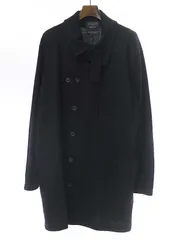 REGULATION Yohji Yamamoto MEN レギュレーション ヨウジヤマモト メン 21AW ウールフランネルスタンドカラージャケット ブラック 3のサムネイル
