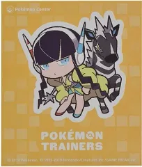 【中古】シール・ステッカー(キャラクター) カミツレ＆ゼブライカ ステッカー Pokemon Trainers 「ポケットモンスター」 ポケモンセンター限定
