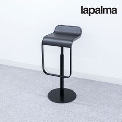【中古品】lapalma ラパルマ LEM レム カウンター チェア スツール ハイタイプ オフィス マットブラック 安積伸 定価11万