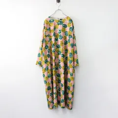 mina perhonen ミナペルホネンスキッパーロングワンピース刺繍鳥