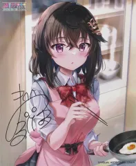 【中古】キャンバスボード・キャンバスアート [単品] 暗野木陰 maruma先生直筆サイン入りキャンバスアート 「PC/Switchソフト 根暗なクラスメイトが俺の胃袋を掴んで放してくれない オフィシャル通販セット」 同梱特典