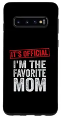 【数量限定】Official I'm The It's Favorite Mom S10 - おもしろ母の日 Galaxy スマホケース