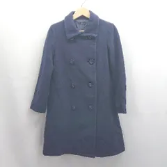◇ ⊇ URBAN RESEARCH ROSSO ロッソ 長袖 ウールコート サイズS ネイビー レディース E  【1504240006765】
