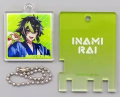 【中古】キーホルダー 伊波ライ(等身) 「バーチャルYouTuber にじさんじ×極楽湯・RAKU SPA ととのうにじさんじ 第二弾 トレーディング銭湯錠風キーホルダー」