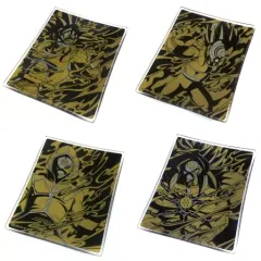 【中古】皿・茶碗 全4種セット ガラスプレート 「一番くじ ドラゴンボール SUPER DRAGONBALL HEROES 3rd MISSION」 G賞