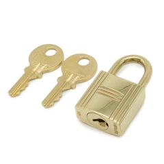 HERMES エルメス カデナ パドロック 南京錠 No.59 鍵 カギ キー