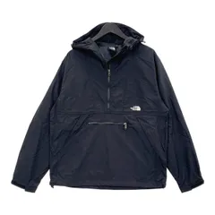 THE NORTH FACE コンパクトアノラック NP22333 美品 パーカー ジャケット   メンズ Mサイズ ブラック ノースフェイス アウター DM14267■