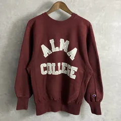 90‘s CHAMPION リバースウィーブ アルマ 大学 カレッジロゴ スウェット